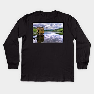 The Brecon Beacons From Talybont Dam Kids Long Sleeve T-Shirt